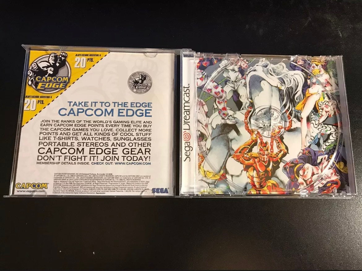 JoJo's Bizarre Adventure - SEGA Dreamcast – Retro Games Reproduction