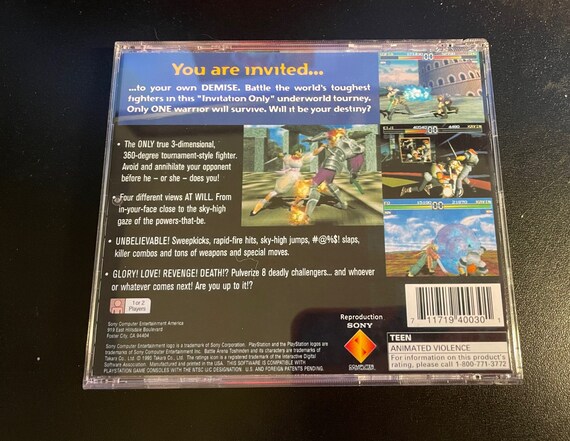 Toshinden ps1 sale