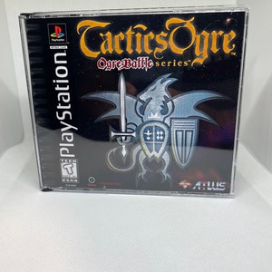 Custodia PS1 Con Copertina Final Fantasy Tactics - Solo Custodia, Gioco Non Incluso