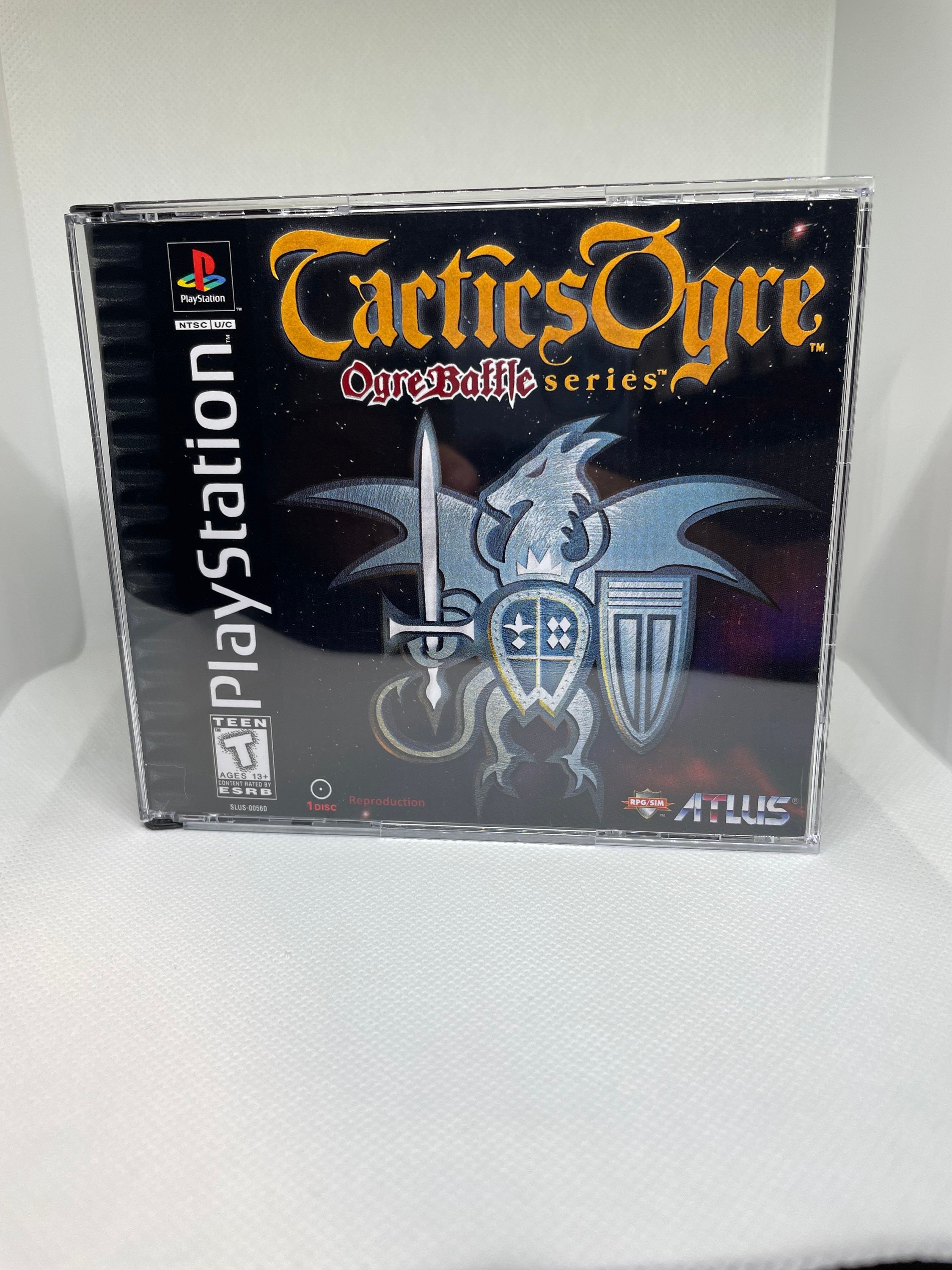 タクティクスオウガ PS1 RPG 復刻ケース - Etsy 日本
