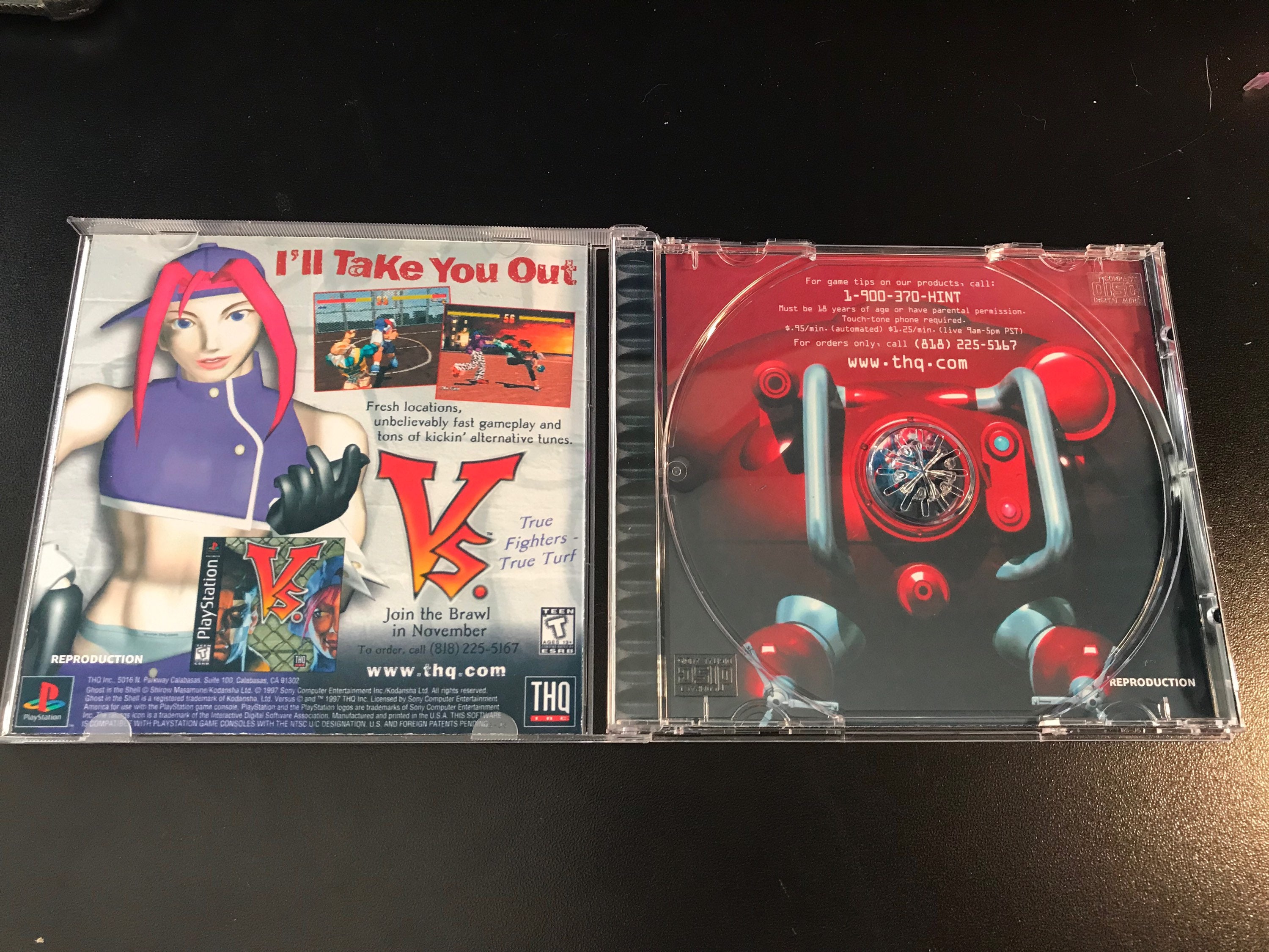 Ghost In The Shell Sur PS1 – Complet, Jaquette Française, Bon état