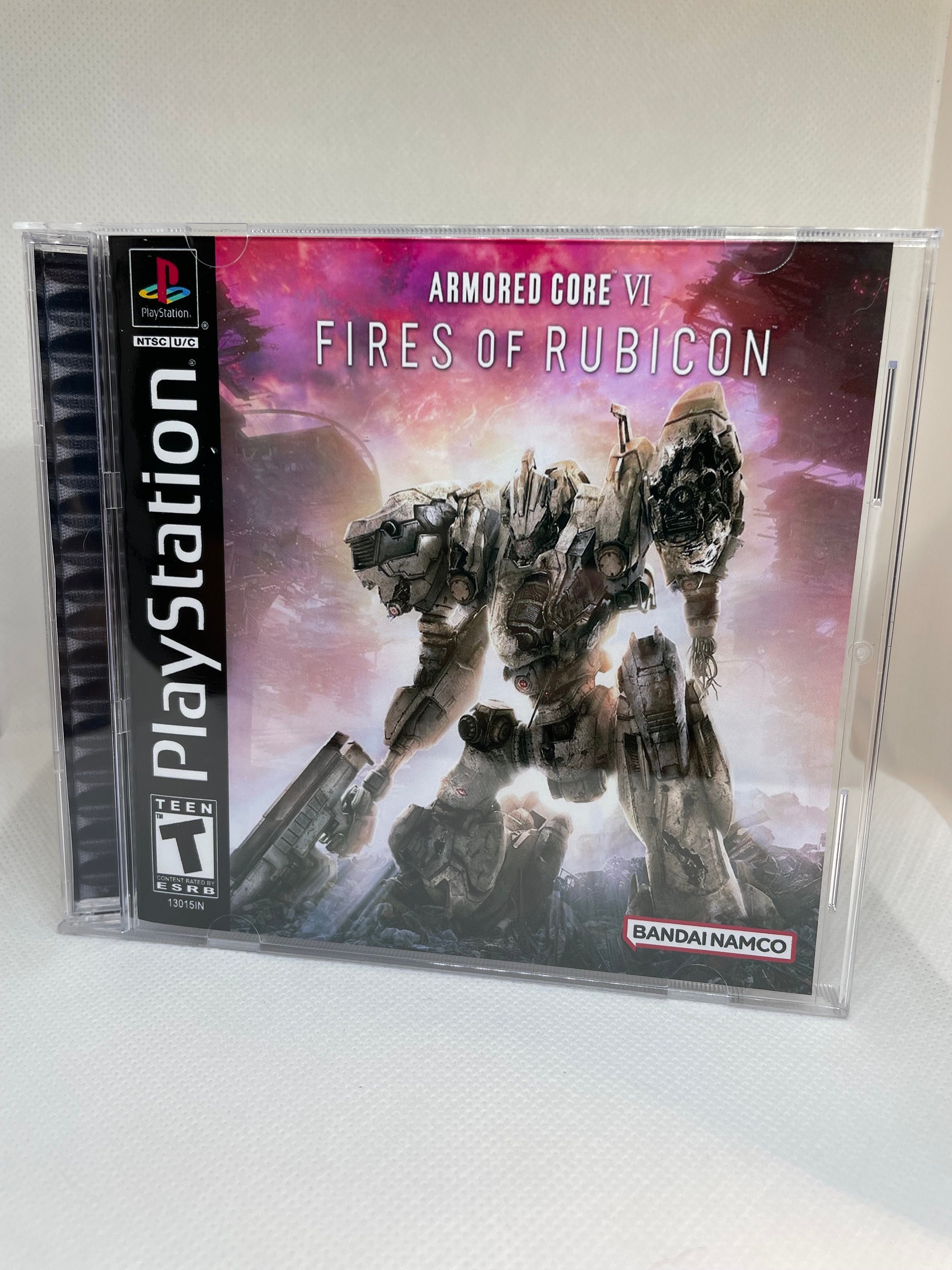 Armored Core 1 - Ps1 - Cover  Sticker for Sale by Mecha-Art