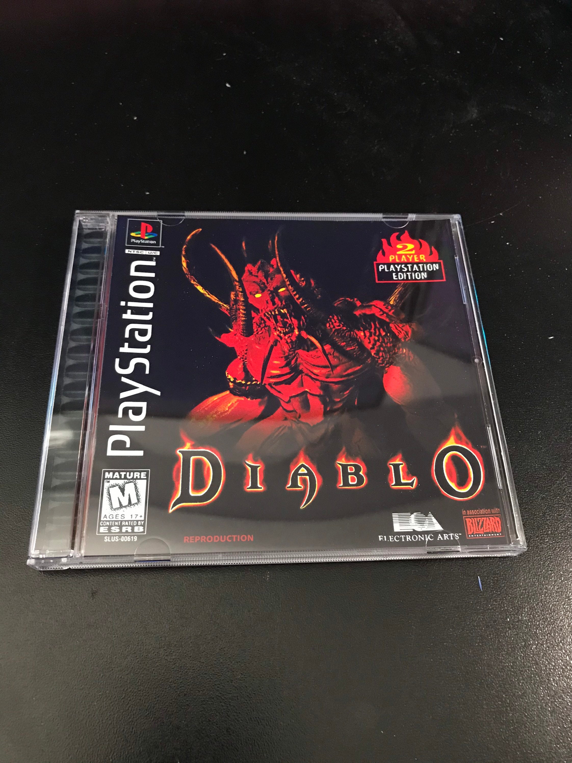 Диабло на пс 5. Diablo Sony PLAYSTATION 1. Diablo ps1 обложка. Диабло пс1. Diablo 1 ps1.