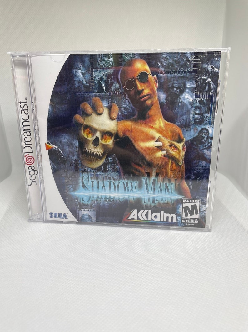 Shadow Man Dreamcast Reproduction Case image 1