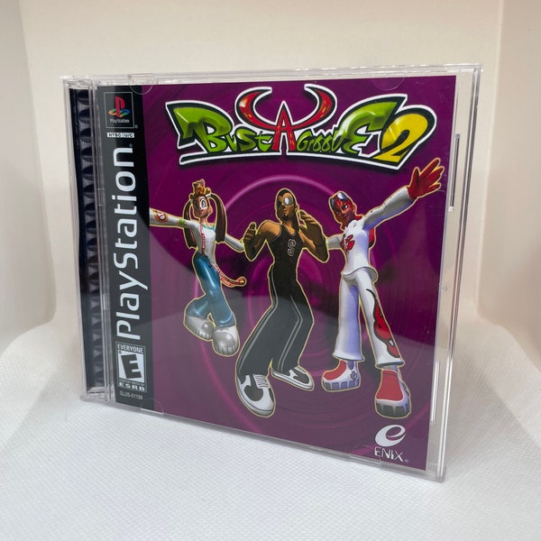 Bust A Groove 2 PS1 Reproduction Case