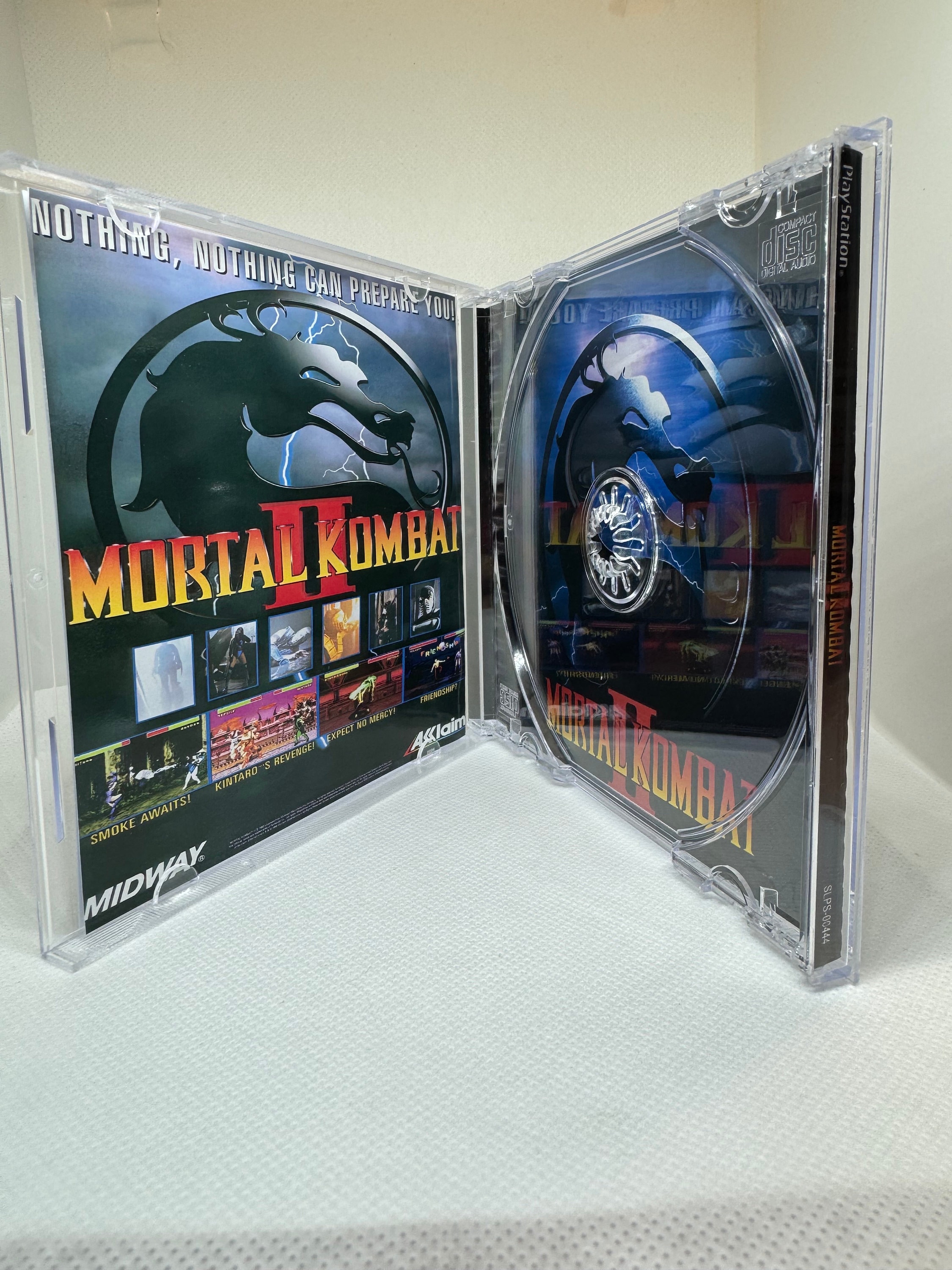 Mortal Kombat II CUSTOM PS1 Case - Etsy