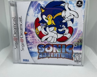 Sonic Adventure Dreamcast Reproduktionshülle