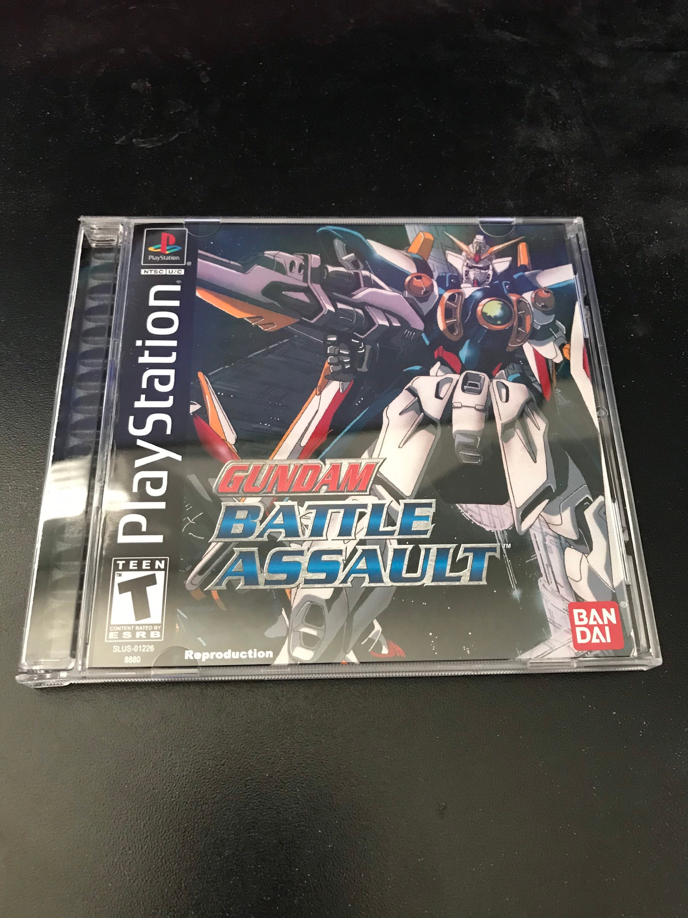 Gundam Battle Assault Series PS1 Reproduction Case NO DISC Gundam Battle Assault Series PS1 Reproduction Case NO DISC