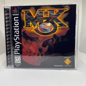 Mortal Kombat Series PS1 Reproduction Case