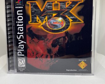 Estuche de reproducción PS1 de la serie Mortal Kombat