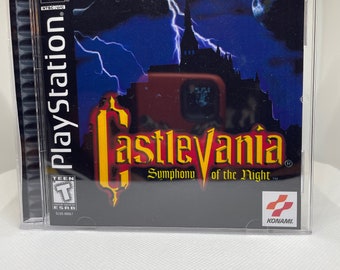 Castlevania Series PS1 Reproduction Case NO DISC