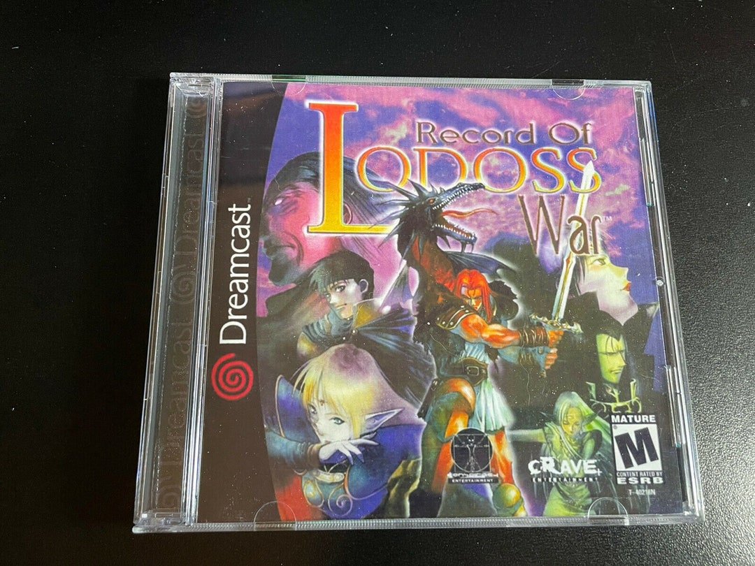 RECORD OF LODOSS War Sega Dreamcast Uk Pal Juego Nuevo Sellado De Fábrica Casi Como Nuevo EUR 172,62 - ES