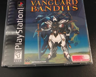 Vanguard Bandits PS1 RPG Reproduction Case