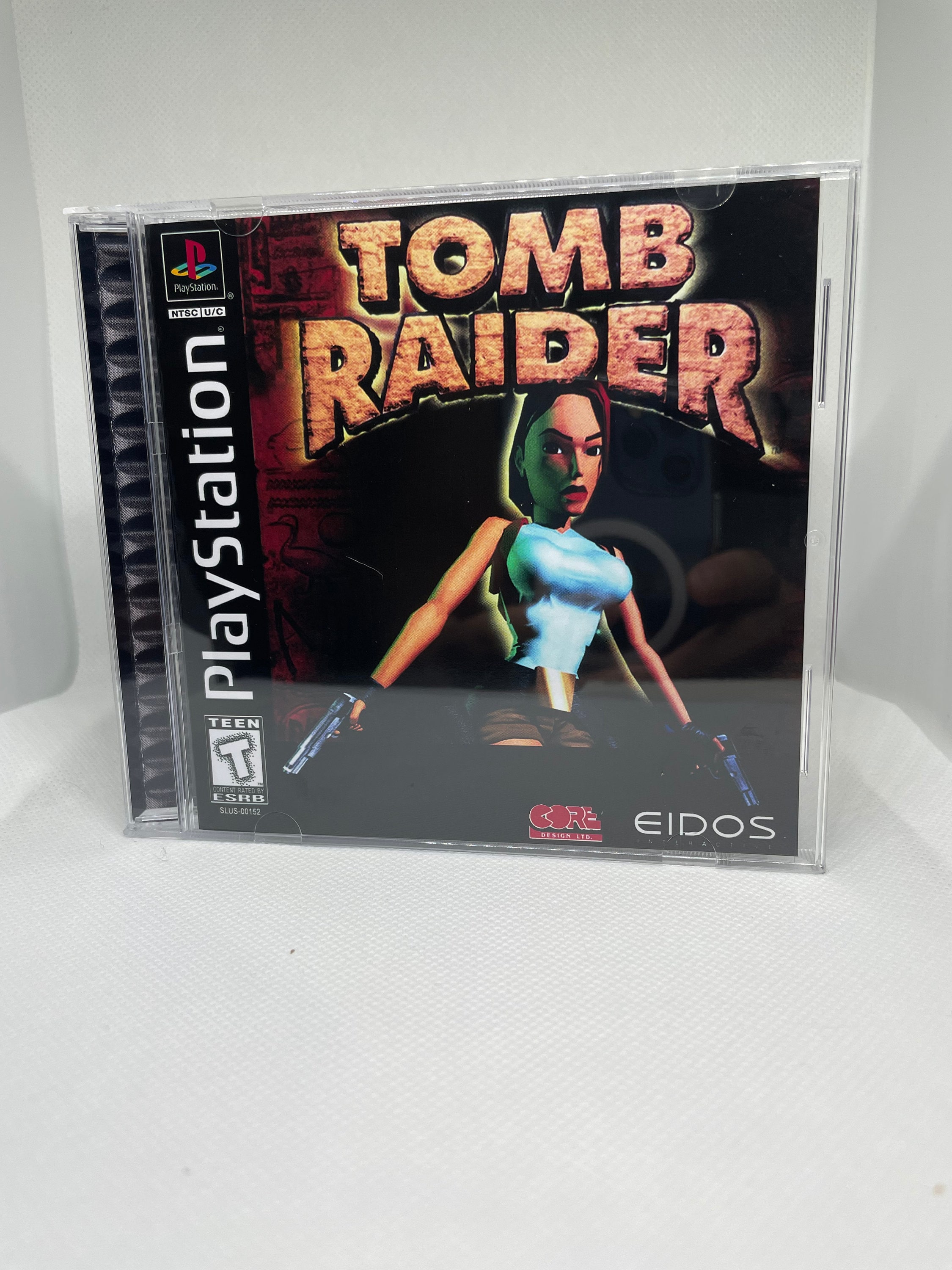 Tomb Raider series PS1 Reproduction Case