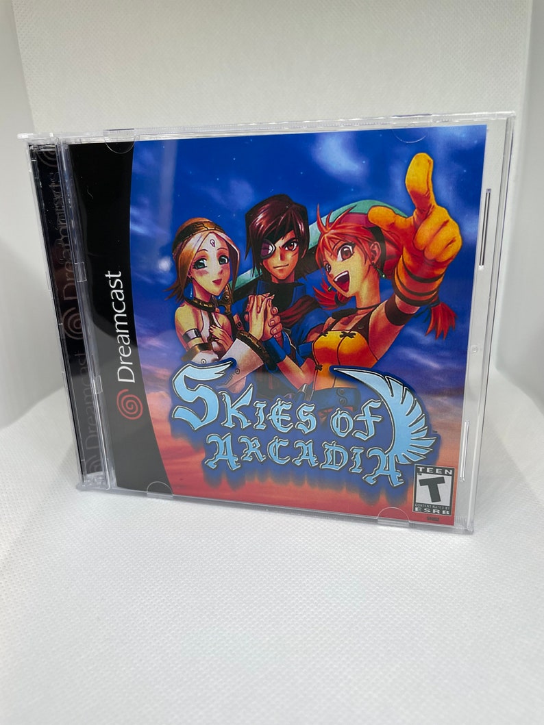 Skies of Arcadia Dreamcast Reproduction Case image 1