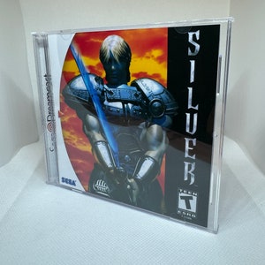 Silver Dreamcast Reproduction Case