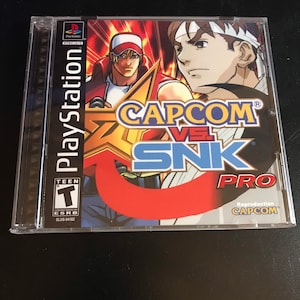 Capcom Vs SNK Pro PS1 Reproduction Case - Etsy