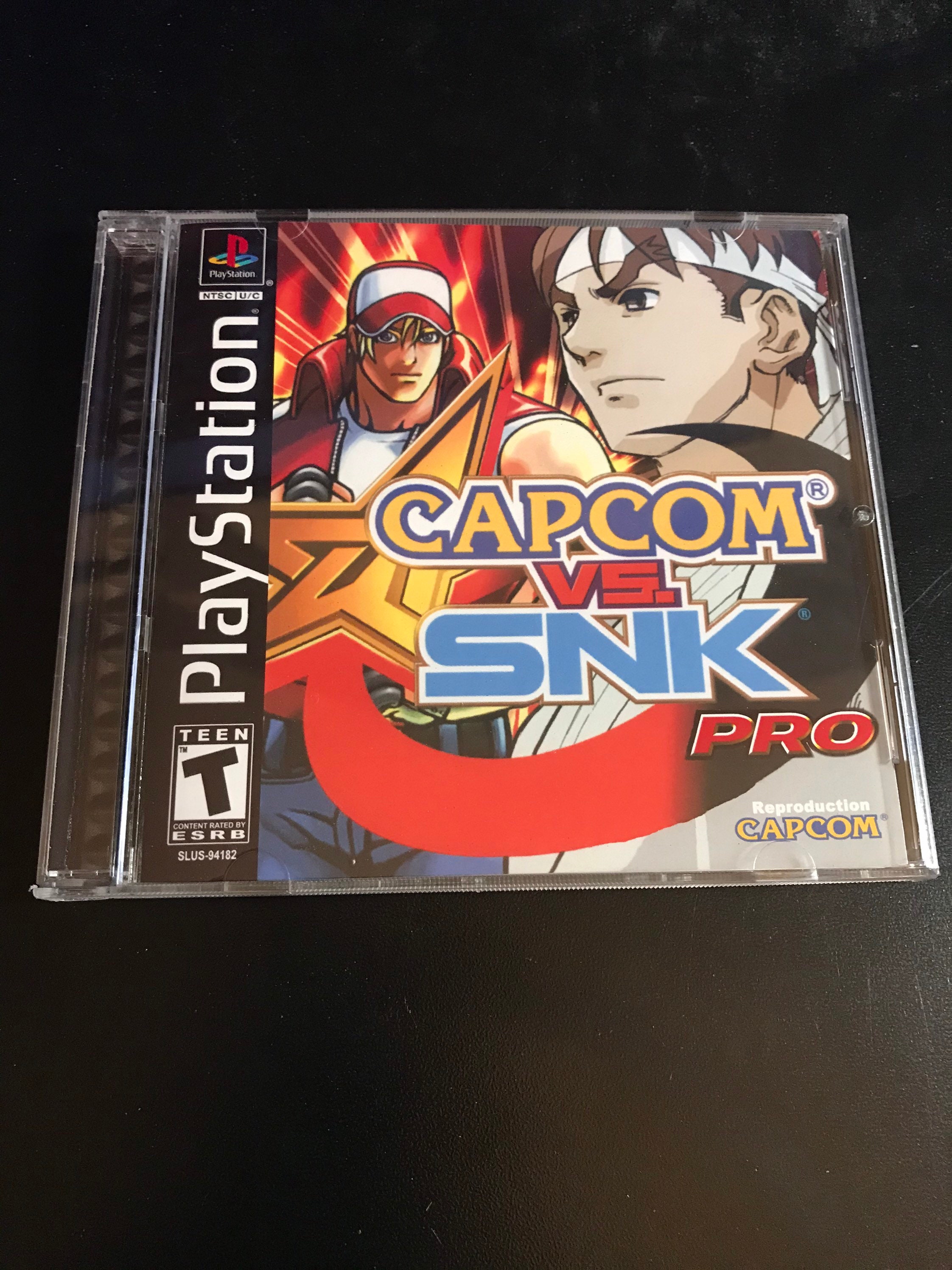 Capcom Vs SNK Pro PS1 Reproduction Case - Etsy