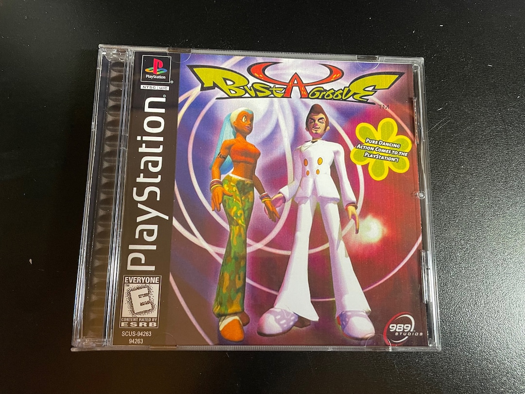 Bust A Groove PS1 Reproduction Case Etsy