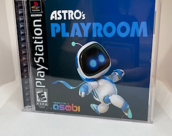 Astro Playroom Astro Game Ps4 PS5 Astro's Playroom CUSTOM PS1