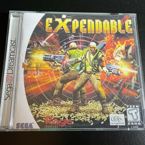 Expendable Dreamcast Reproduction Case
