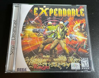 Expendable Dreamcast Reproduction Case