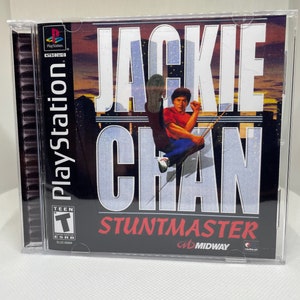 Jackie Chan Stuntmaster PS1 Reproduction Case
