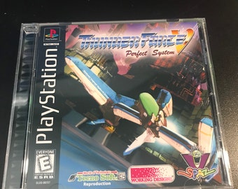 Thunder Force V PS1 Reproduction Case