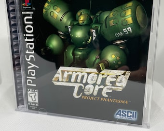 Armored Core Project Phantasma Coque de reproduction PS1