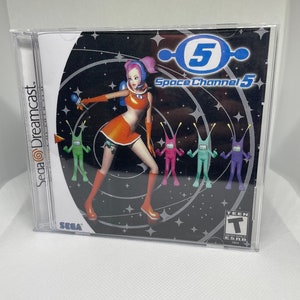 Space Channel 5 Dreamcast Reproduction Case