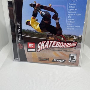 MTV Skateboarding Dreamcast Reproduction Case