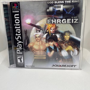 Ehrgeiz PS1 Reproduction Case