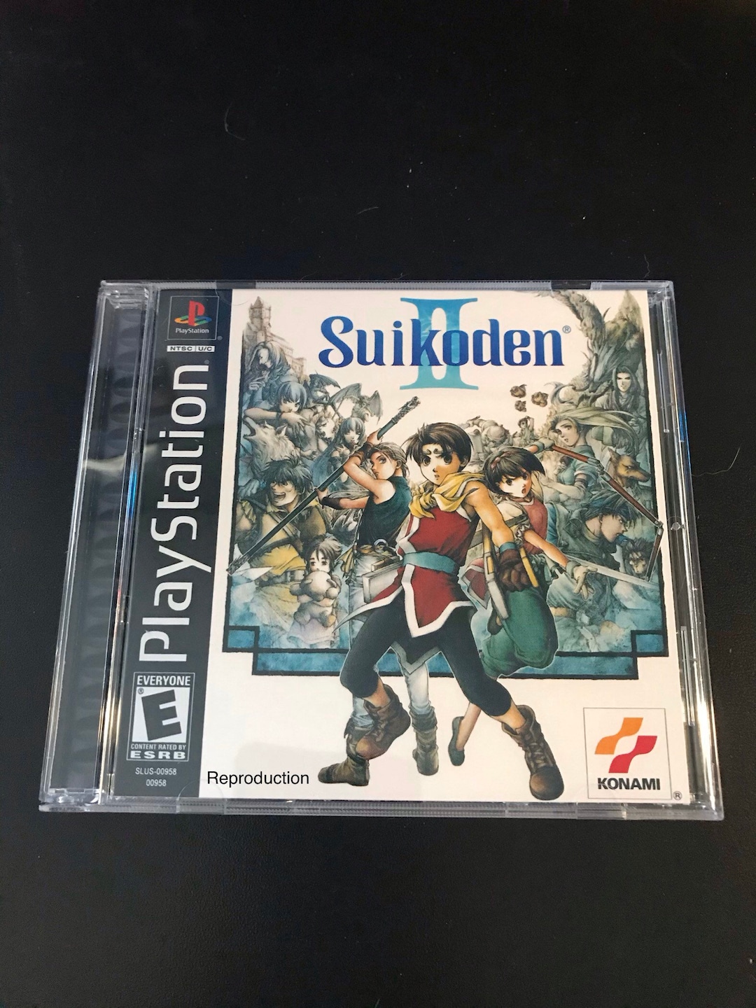 SUIKODEN * JEU PS1 PSONE NTSC U/C COMPLET TBE OBV CIB