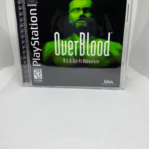 OverBlood PS1 Reproduction Case
