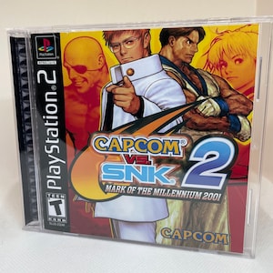 CUSTOM Capcom vs SNK 2 PS2 Reproduction Case
