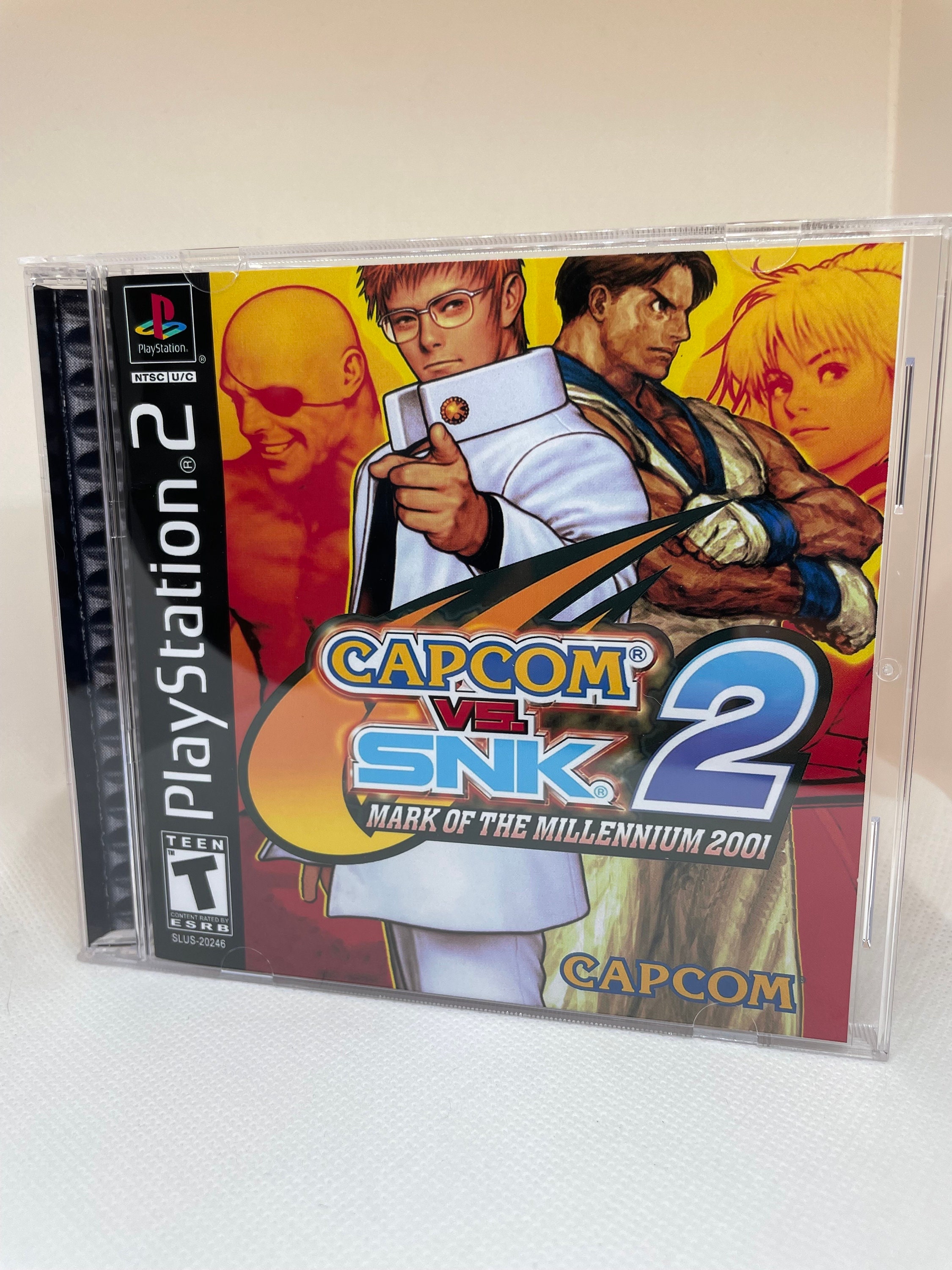 Capcom vs. SNK 2: Mark of the Millennium 2001 (USA) PS2 ISO