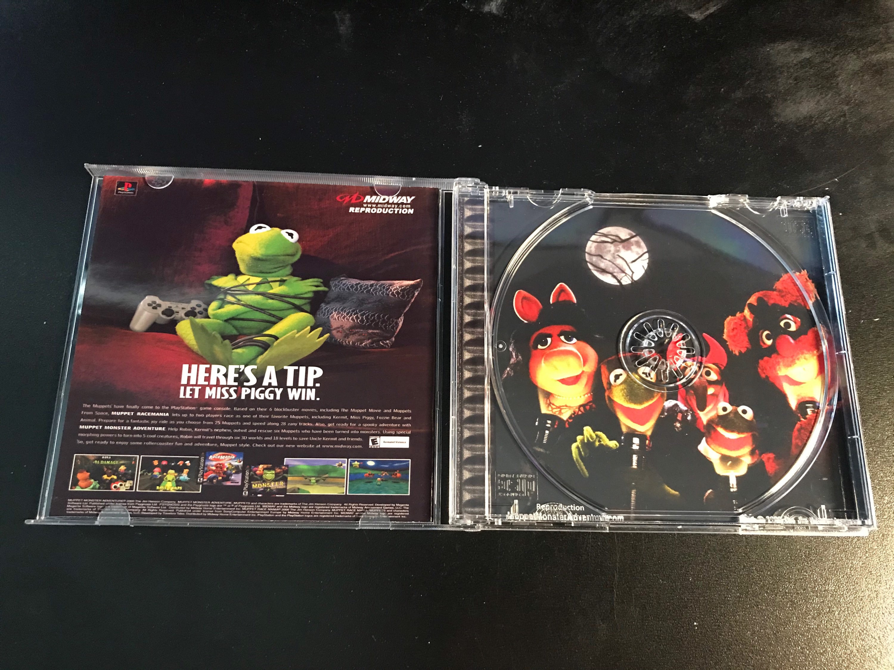 Muppet Monster Adventure PS1 Reproduction Case - Etsy