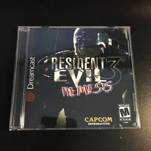 Resident Evil 3 Dreamcast Reproduction Case