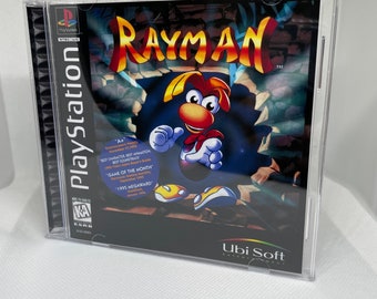 Rayman PS1 Reproduction Case