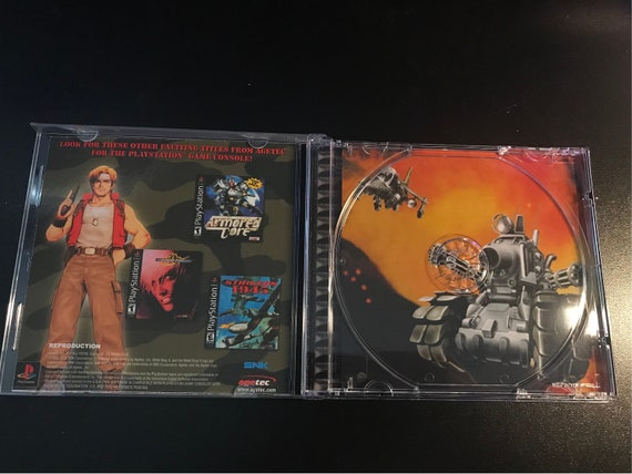 メタルスラッグX PS1 復刻ケース - Etsy 日本