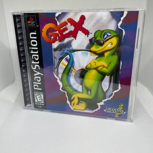 Gex PS1 Reproduction Case