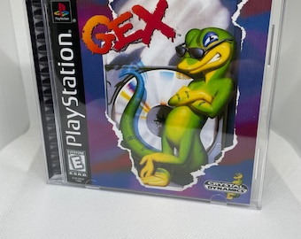 Gex Deep Cover Gecko Playstation 1 Ps1 eredeti játék konzol game