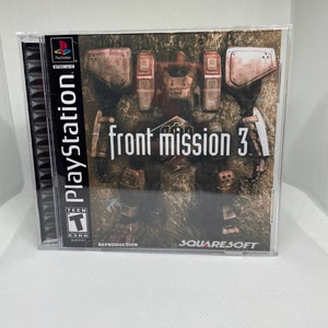 Front Mission 3 PS1 Reproduction Case