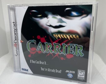 Carrier Dreamcast Reproduction Case