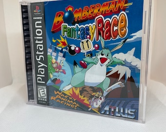 Étui de reproduction Bomberman Fantasy Race PS1