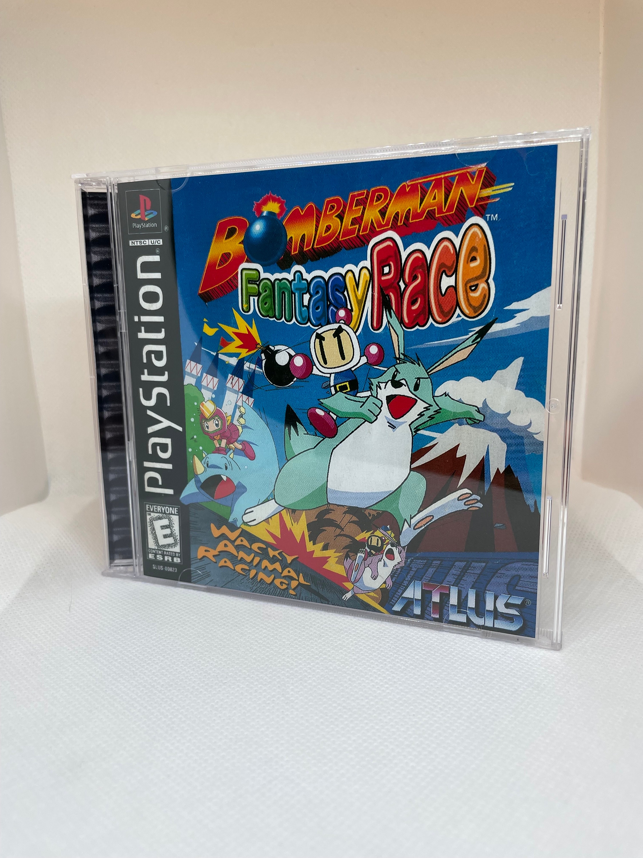 NOTICE SEULE 100% ORIGINALE BOMBERMAN FANTASY RACE SONY