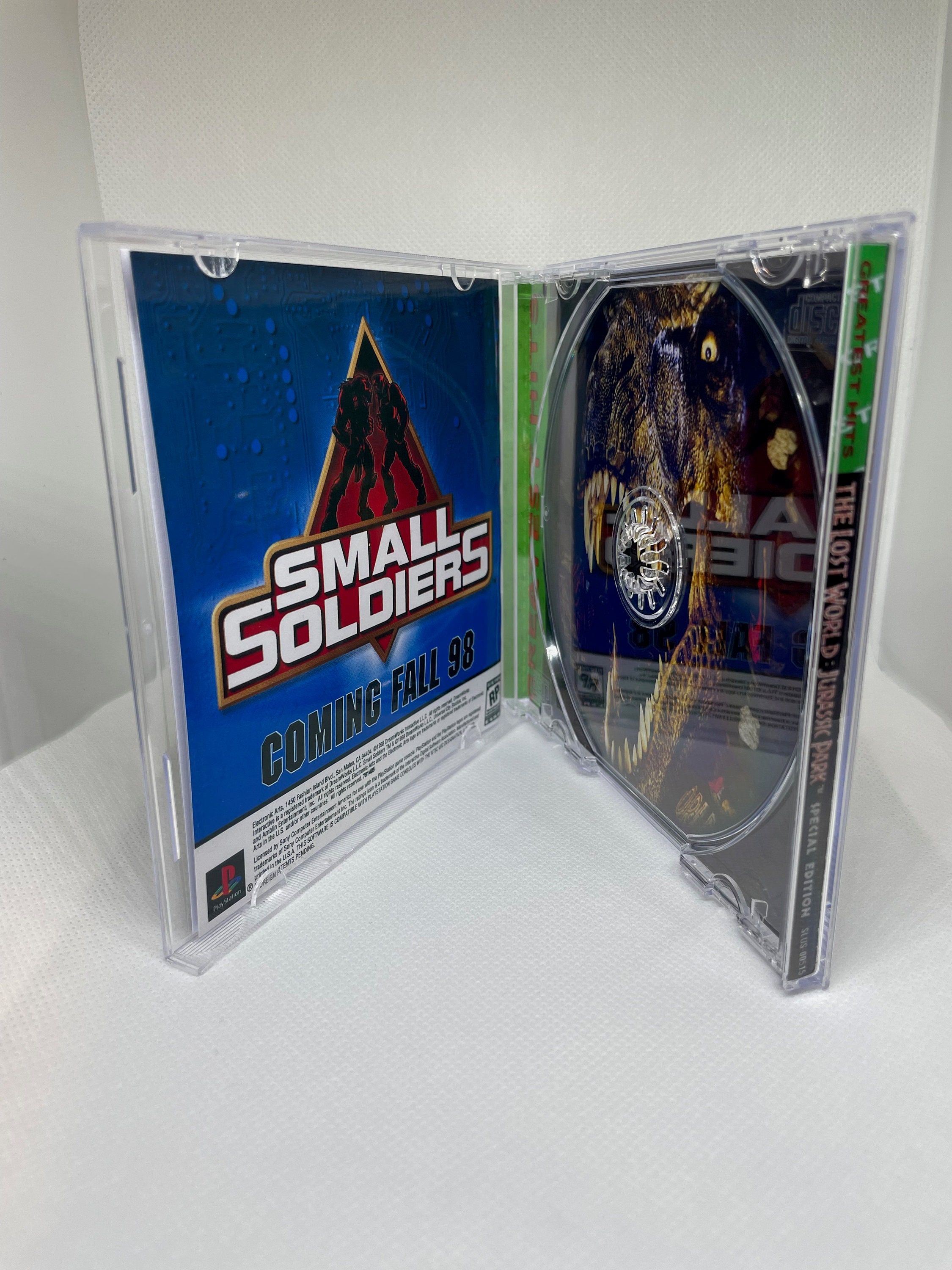 Jurrassic Park: the Lost World PS1 Reproduction Case - Etsy