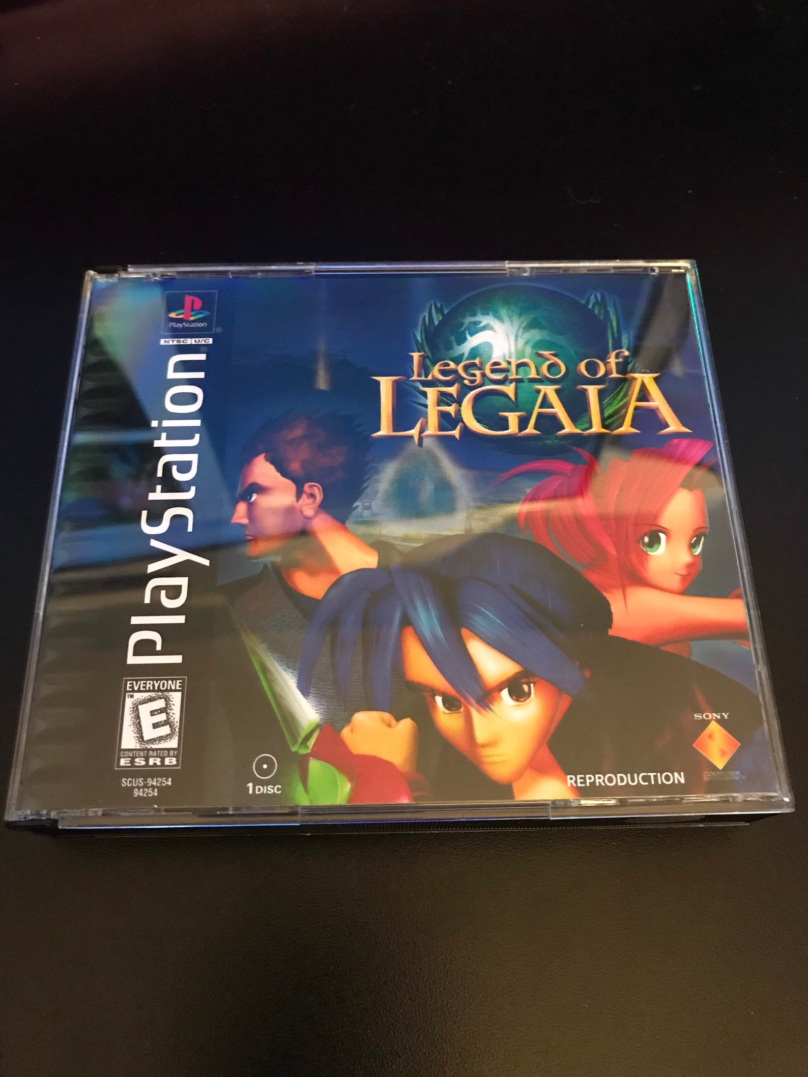 Legend of Legaia PS1 RPG Reproduction Case Etsy