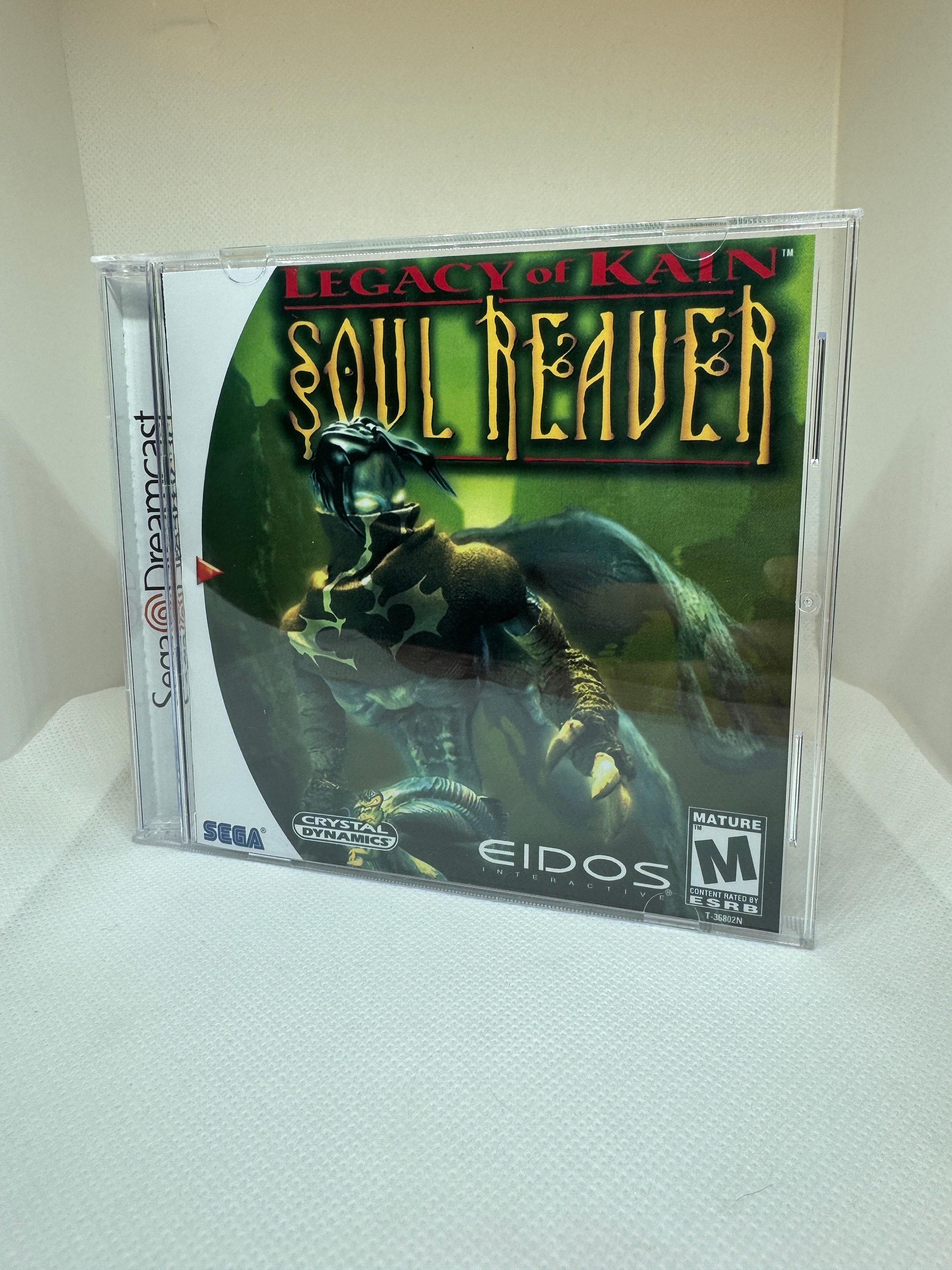 Legacy of Kain Soul Reaver Dreamcast Reproduction Case - Etsy