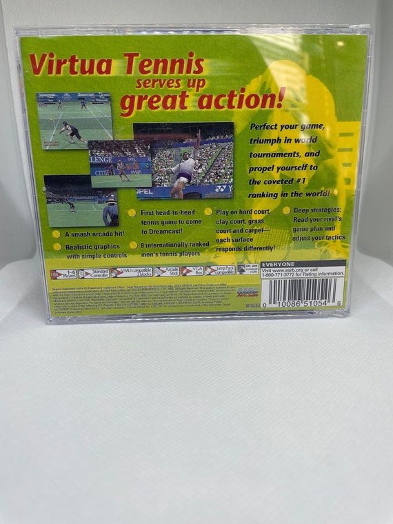 Virtua Tennis Dreamcast Reproduction Case - Etsy
